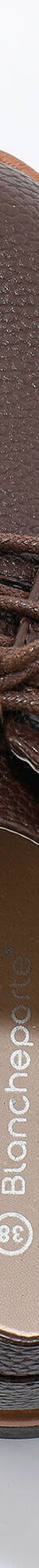 Lichte derby's met veters en geribbelde sleehak (chocolade) Lichte derby's met veters en geribbelde sleehak (chocolade)